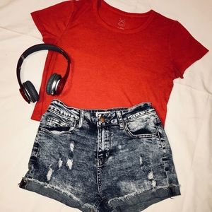 High waisted, Denim Shorts!!